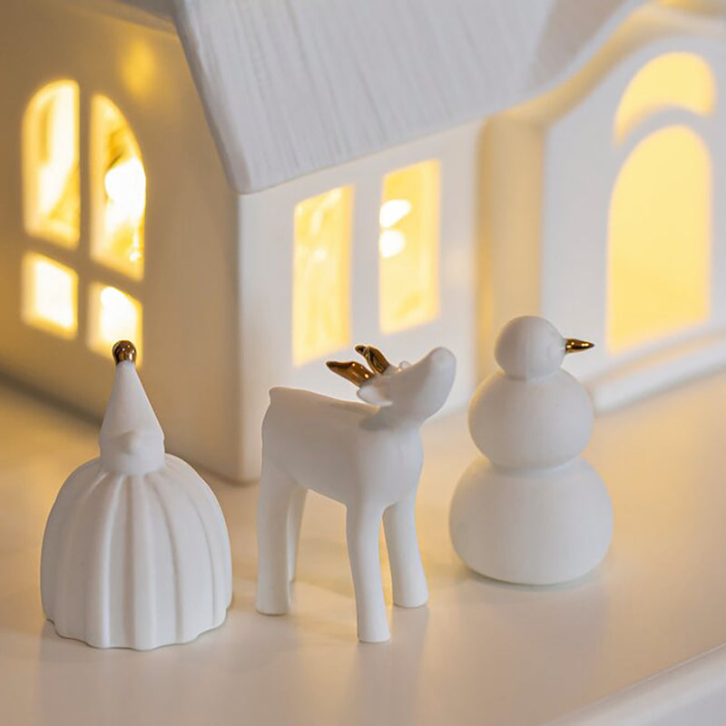 rader/Winter figures set クリスマスオブジェ3点セット