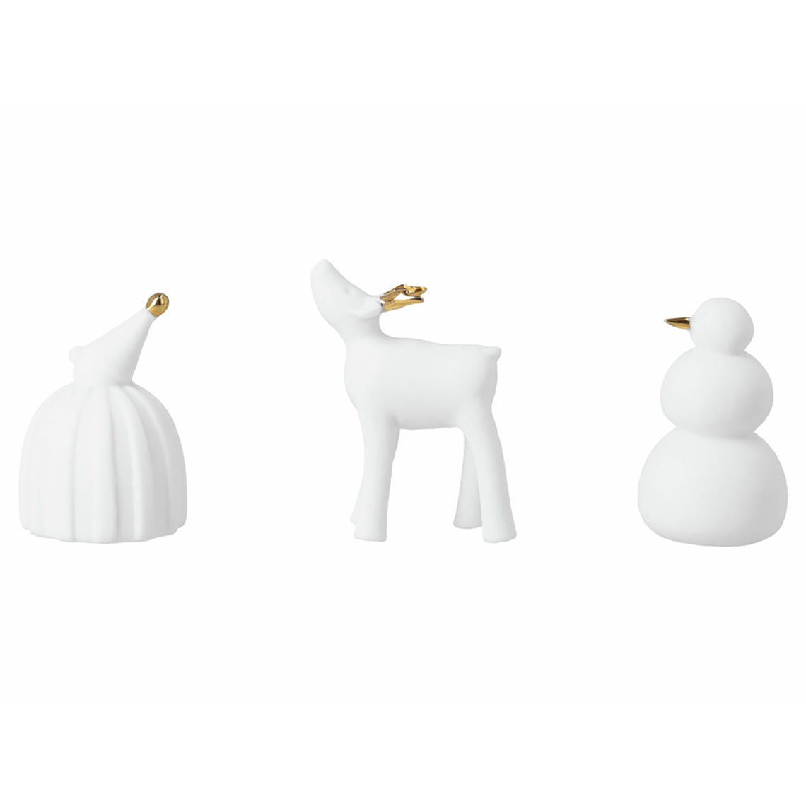rader/Winter figures set クリスマスオブジェ3点セット