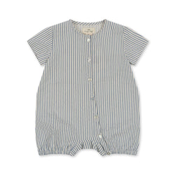 Konges Slojd/ ACE ROMPER GOTS/STRIPE BLUIE【6ヶ月/12ヶ月】