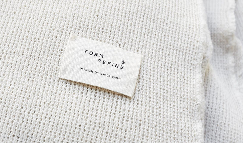 Form & Refine/アイマラ プレイド(Pattern Grey)ブランケット