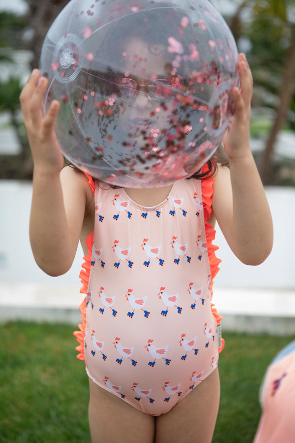 PAPER BOAT/Cool chicken swimsuit【1Y・2Y】水着
