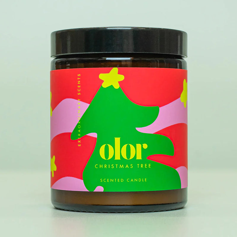 olor/Christmas Tree Jar Candle