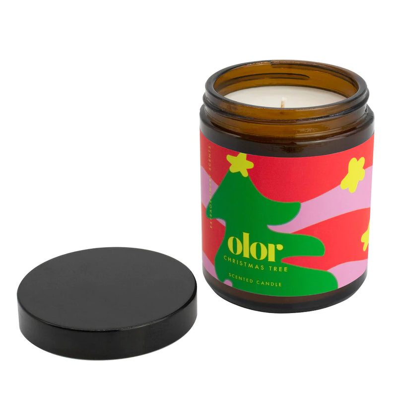 olor/Christmas Tree Jar Candle