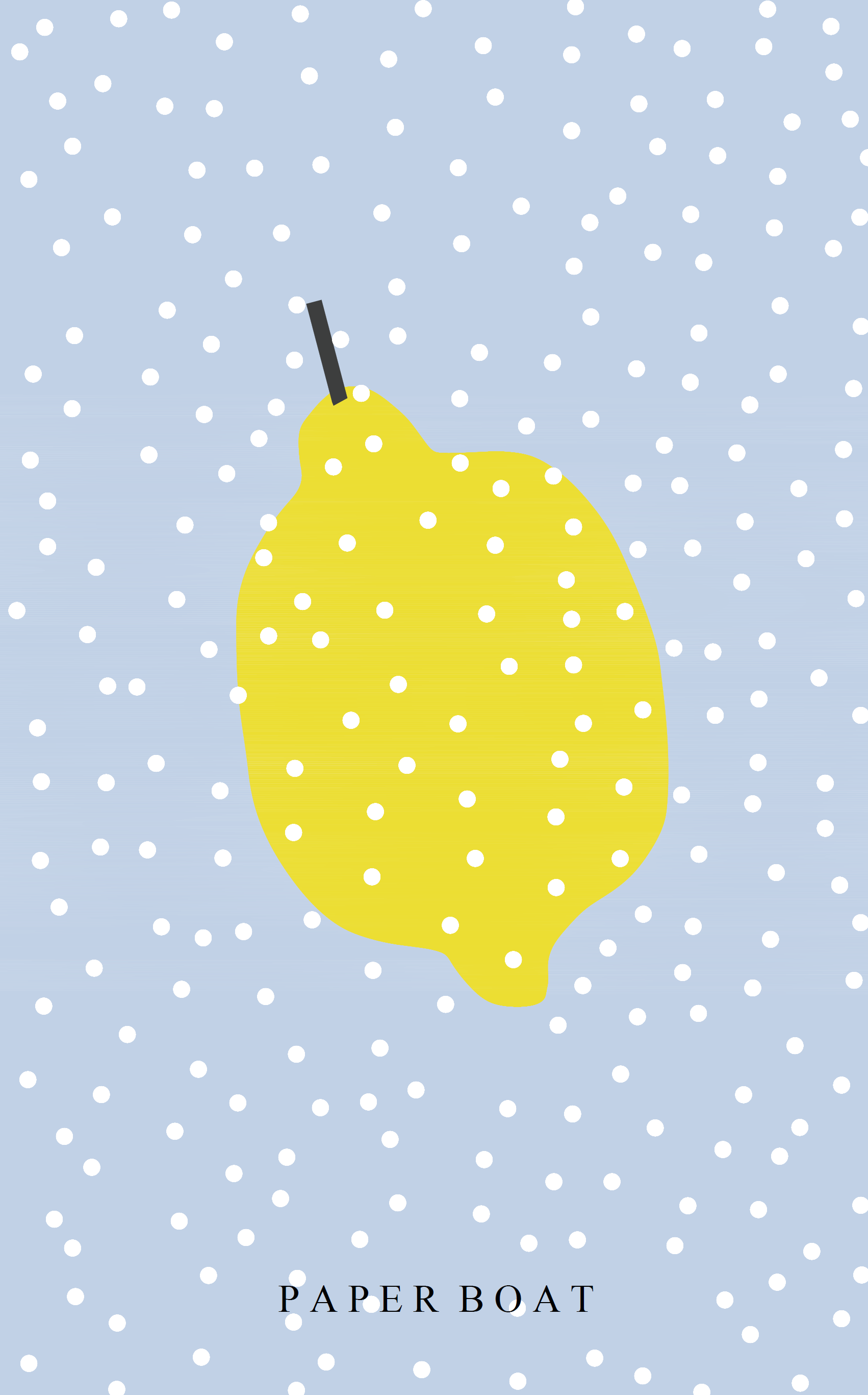 PAPER BOAT/Lemon large beach towel ビーチタオル