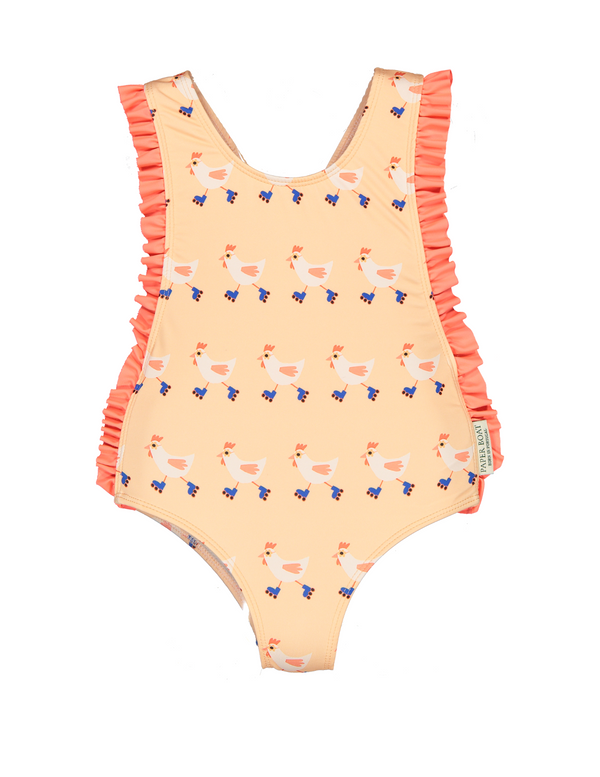 PAPER BOAT/Cool chicken swimsuit【1Y・2Y】水着