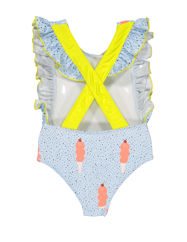PAPER BOAT/Smoothie ice cream swimsuit 【2Y・3Y】水着