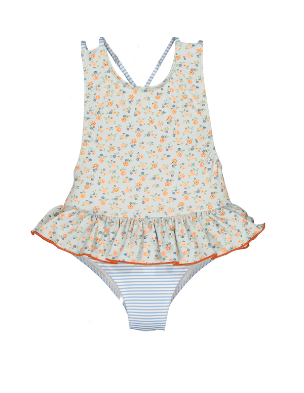 PAPER BOAT/Fragant flowers swimsuit 【3Y・4Y】水着