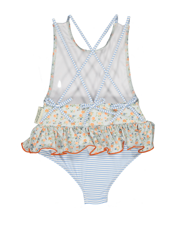 PAPER BOAT/Fragant flowers swimsuit 【3Y・4Y】水着