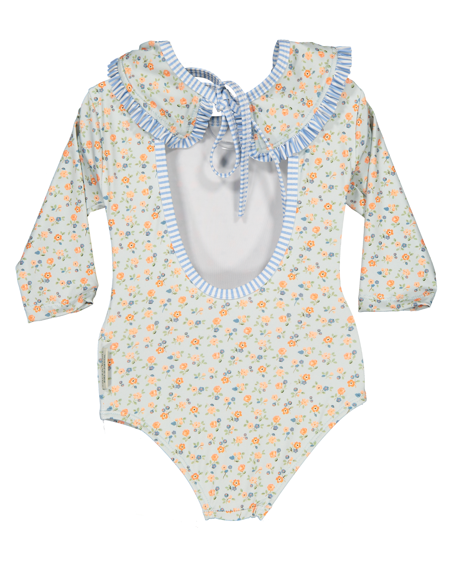 PAPER BOAT/Fragant flowers long sleeve swimsuit 【2Y・3Y】長袖水着