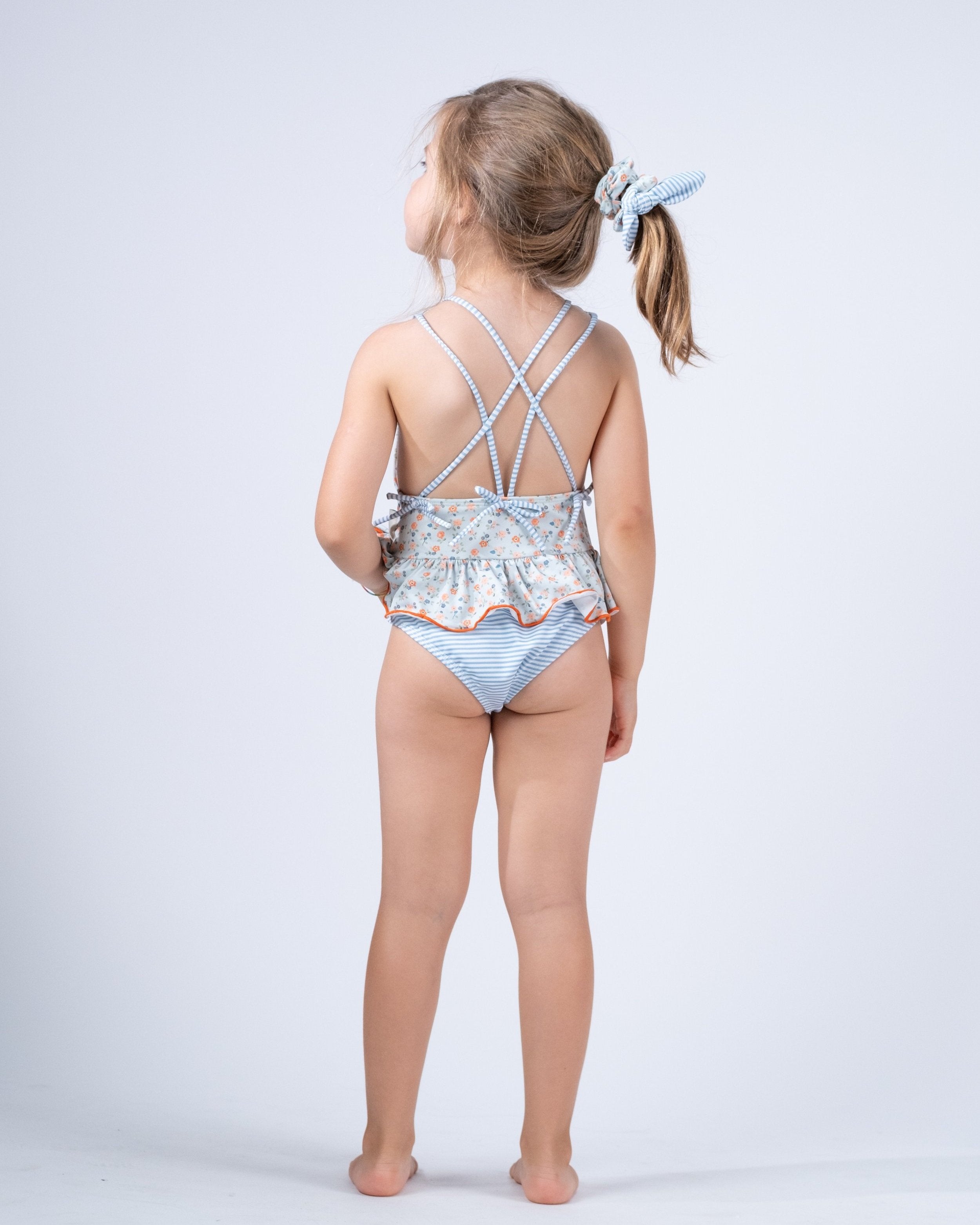 PAPER BOAT/Fragant flowers swimsuit 【3Y・4Y】水着