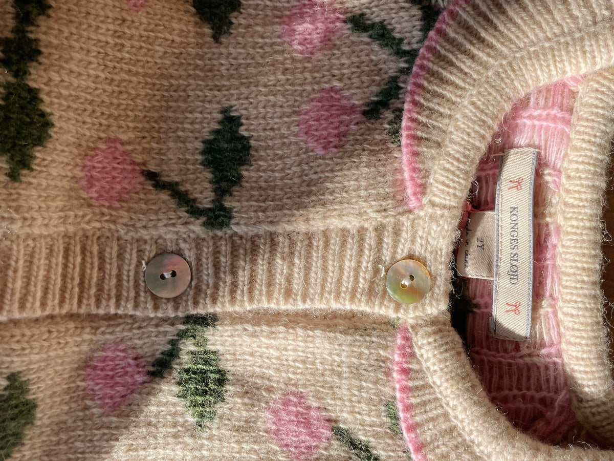 Konges Slojd/BELOU KNIT COLLAR CARDIGAN/ ニットカーディガン【2歳/3歳/4歳】