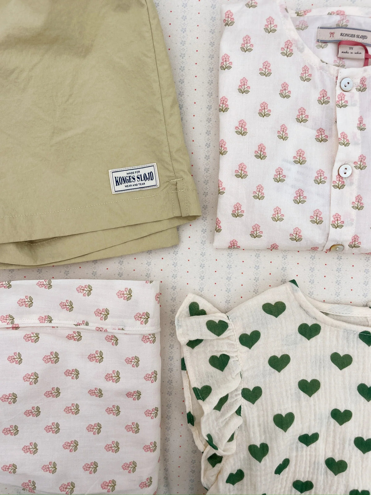 Konges Slojd/COCO TOP GOTS/AMOUR VERDE/トップス【2歳/3歳/4歳】