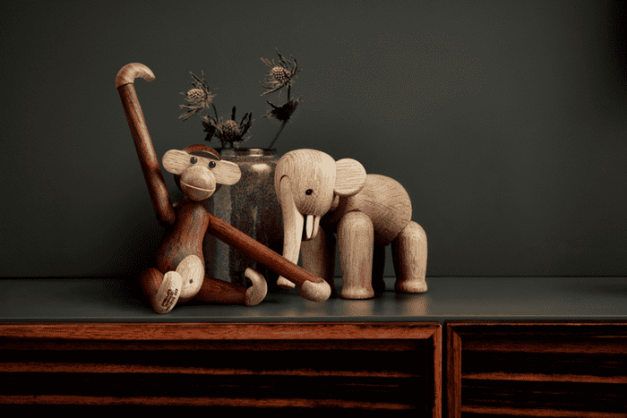 カイ ボイスン エレファント ゾウ Kay Bojesen Elephant オーク材 象