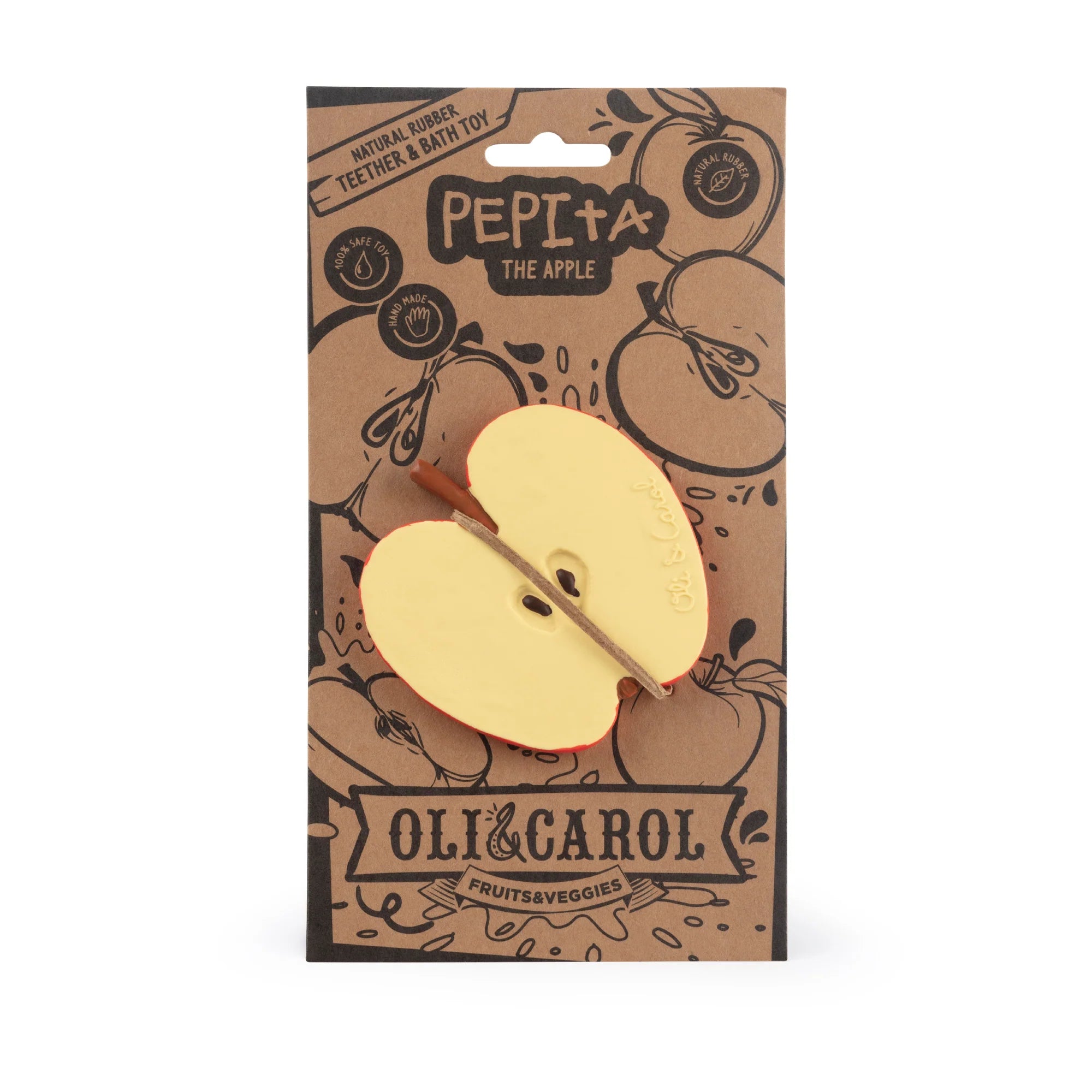 Oli&carol/Baby Teether & Bath Toy（フルーツ）