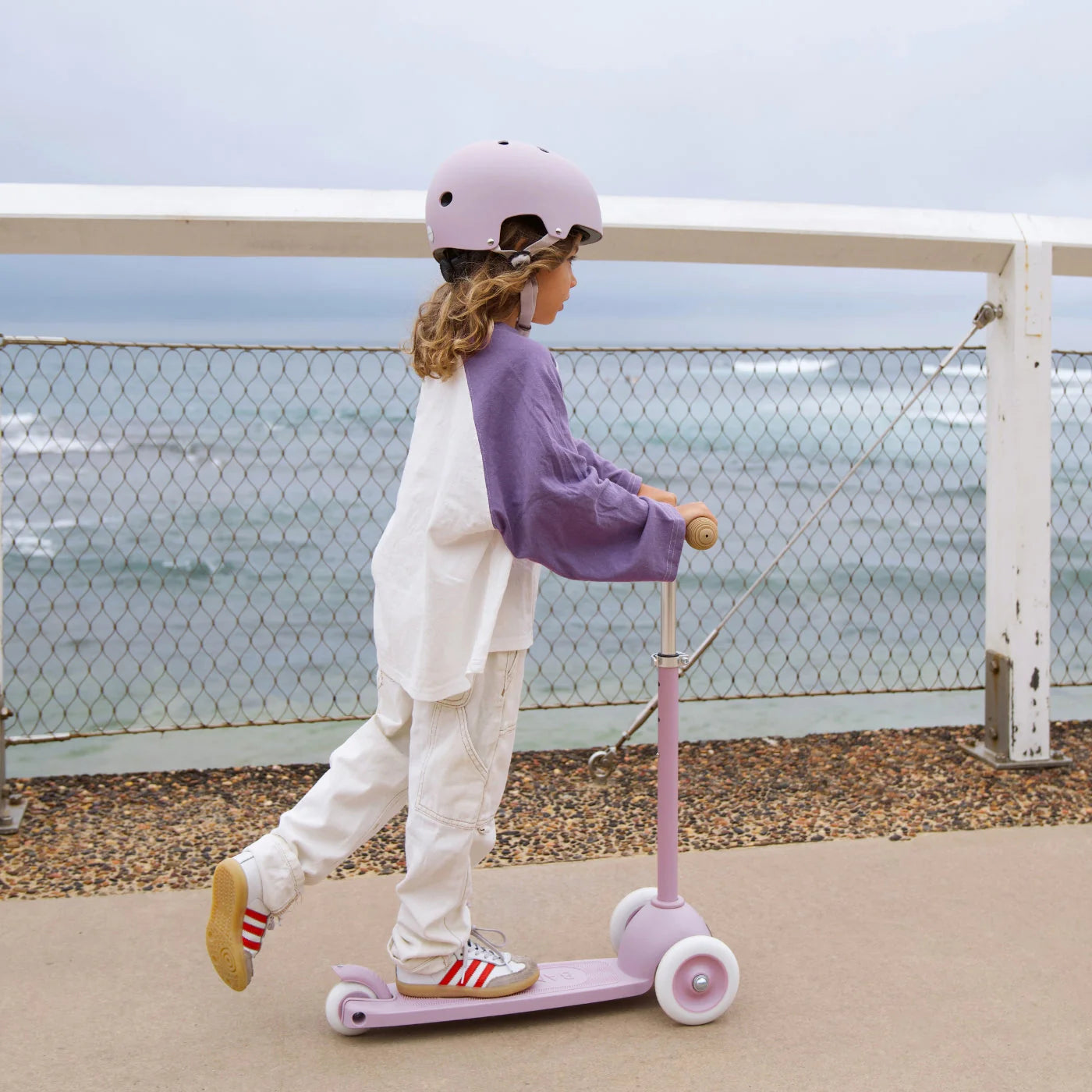 BANWOOD/ECO ヘルメット/LAVENDER
