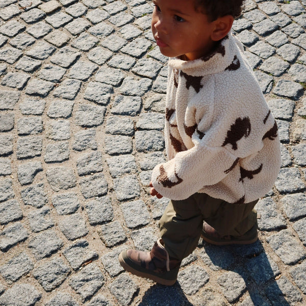 Konges Slojd/JODY TEDDY JACKET/恐竜柄ジャケット 【2歳/3歳/4歳