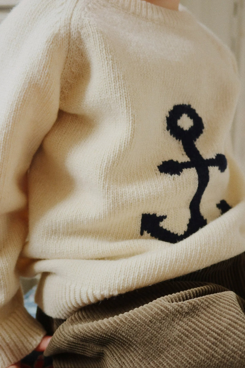 Konges Slojd/ANCHOR KNIT SWEATER/ ニットセーター【2Y/3Y/4Y】