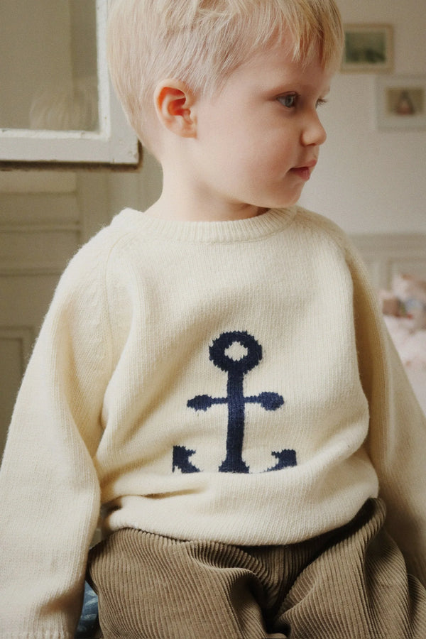 Konges Slojd/ANCHOR KNIT SWEATER/ ニットセーター【2Y/3Y/4Y】