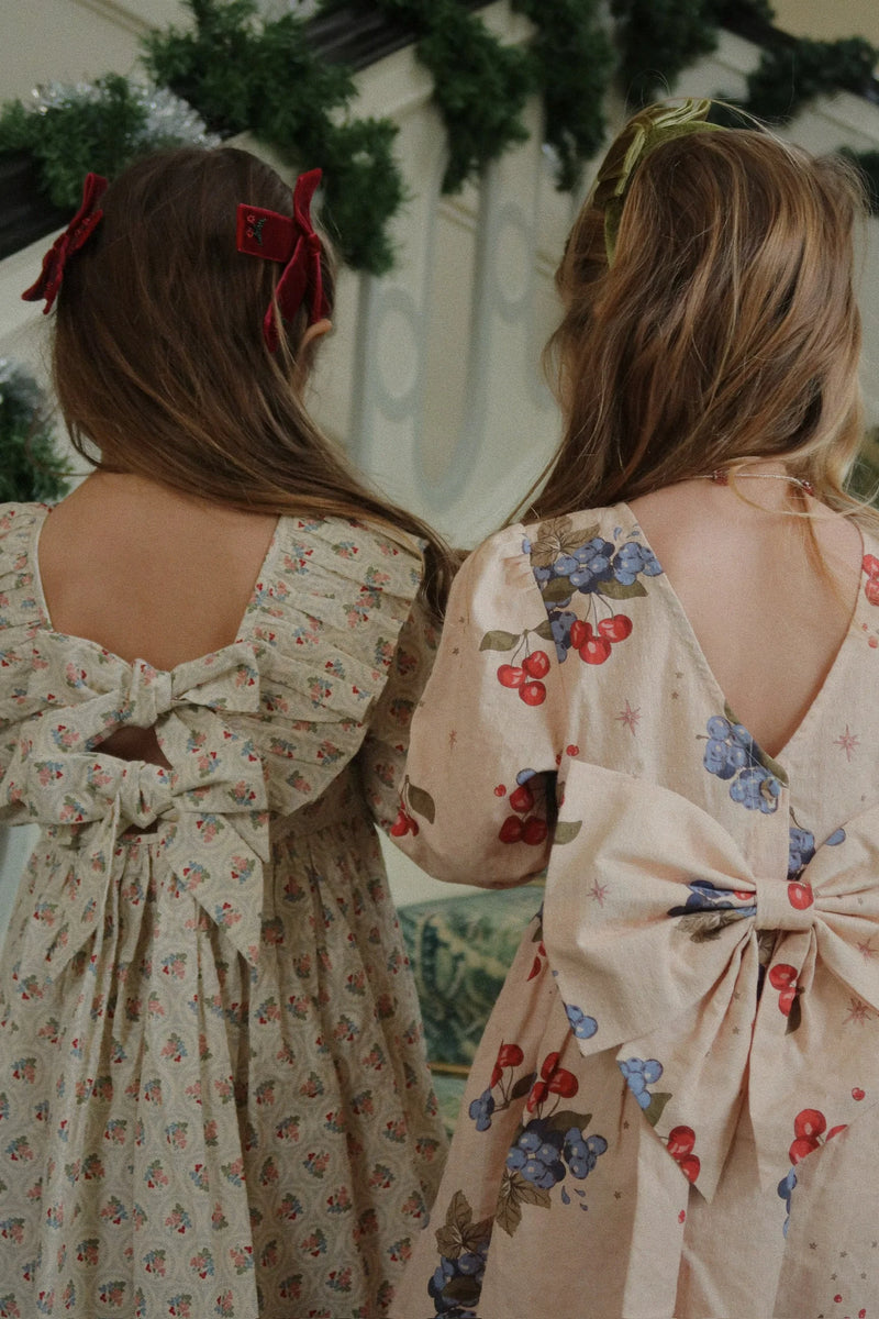 Konges Slojd/CIANNA LS BOW DRESS/ ワンピース【2Y/3Y/4Y】