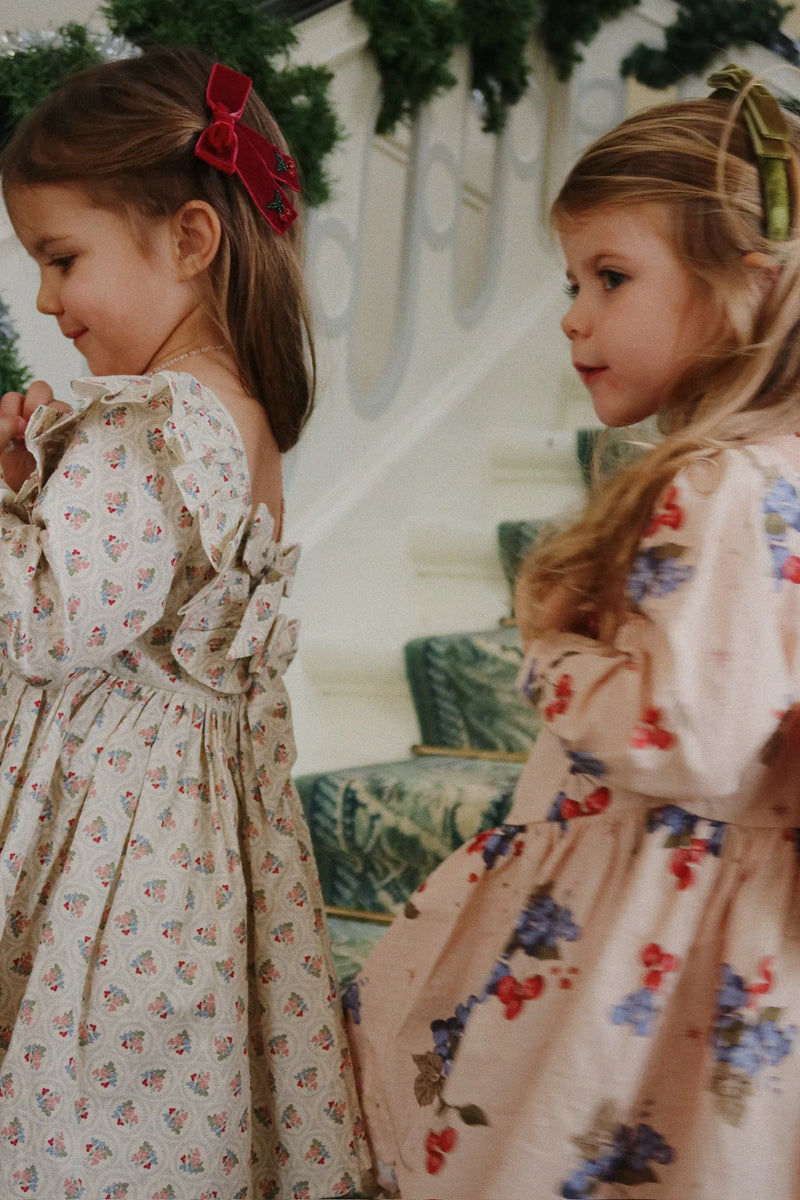 Konges Slojd/CIANNA LS BOW DRESS/ ワンピース【2Y/3Y/4Y】