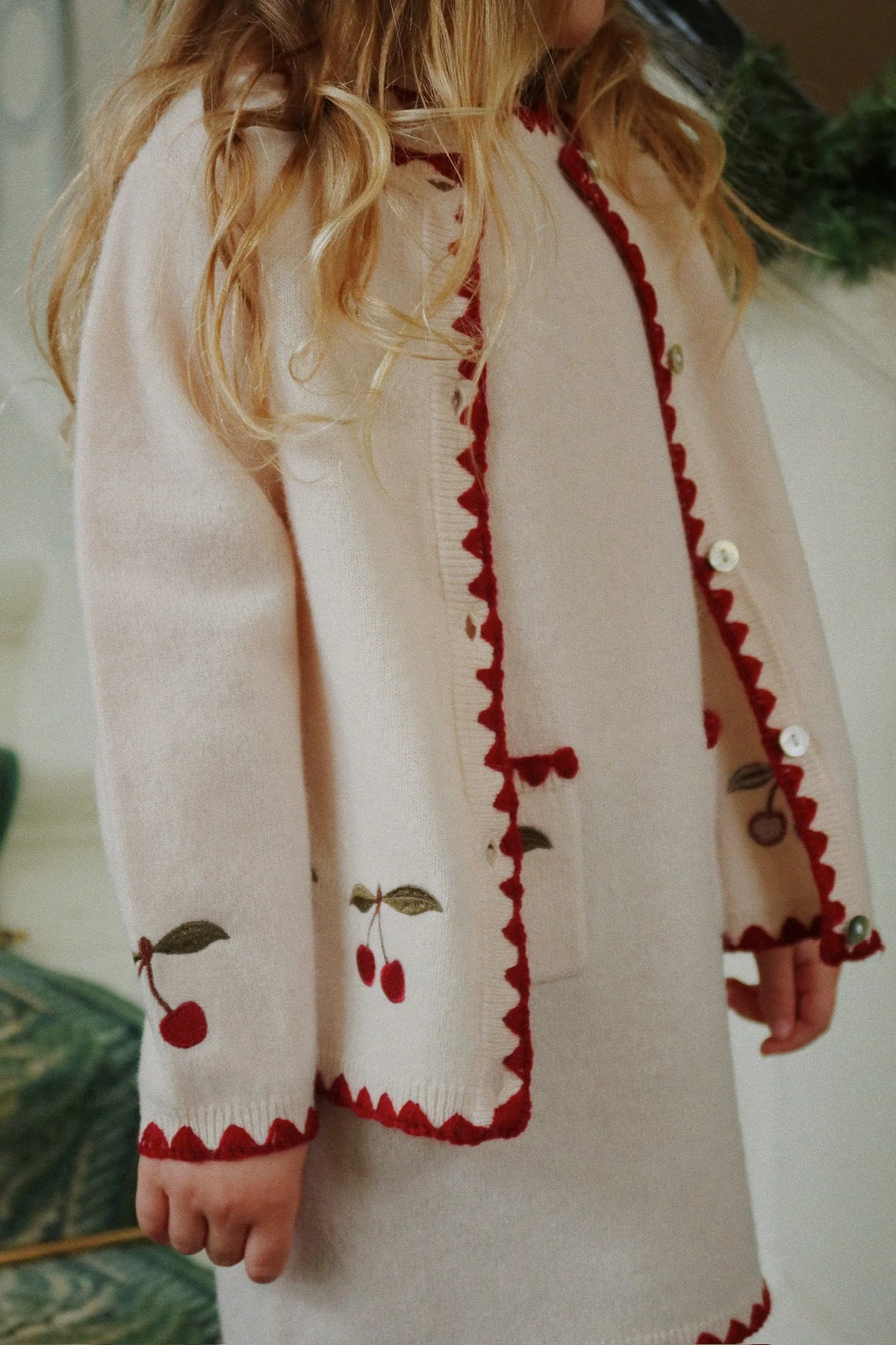 Konges Slojd/COLLETTE CARDIGAN/ ニットカーディガン【2歳/3歳/4歳】