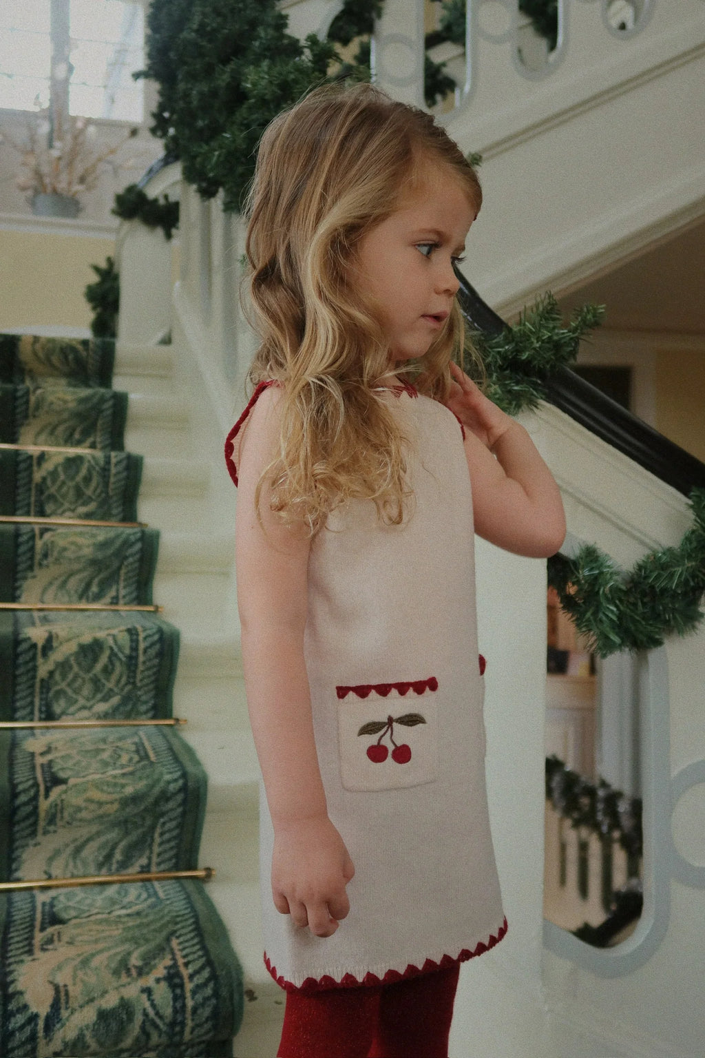 Konges Slojd/COLLETTE DRESS/ ニットワンピース【2Y/3Y/4Y