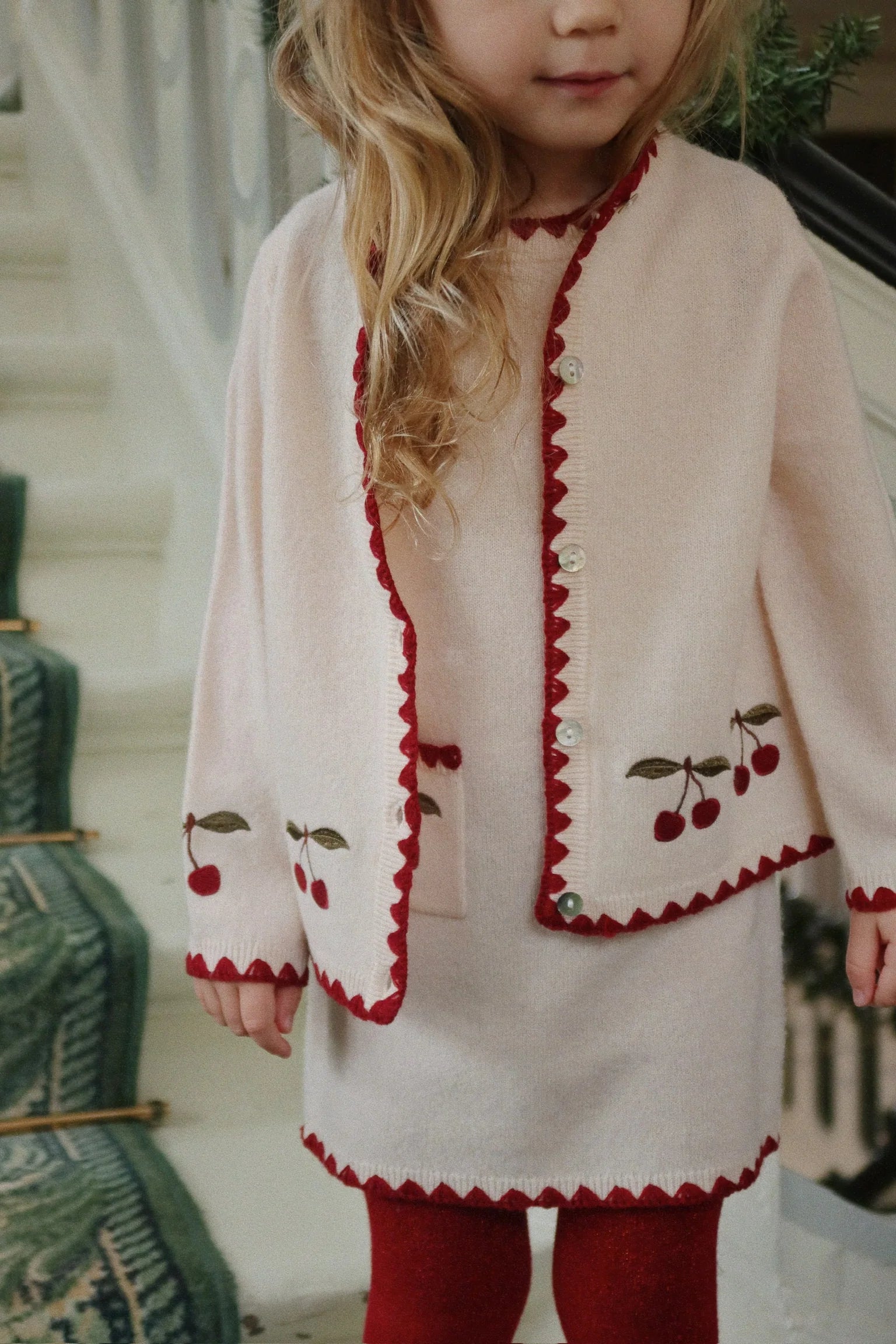 Konges Slojd/COLLETTE CARDIGAN/ ニットカーディガン【2歳/3歳/4歳】