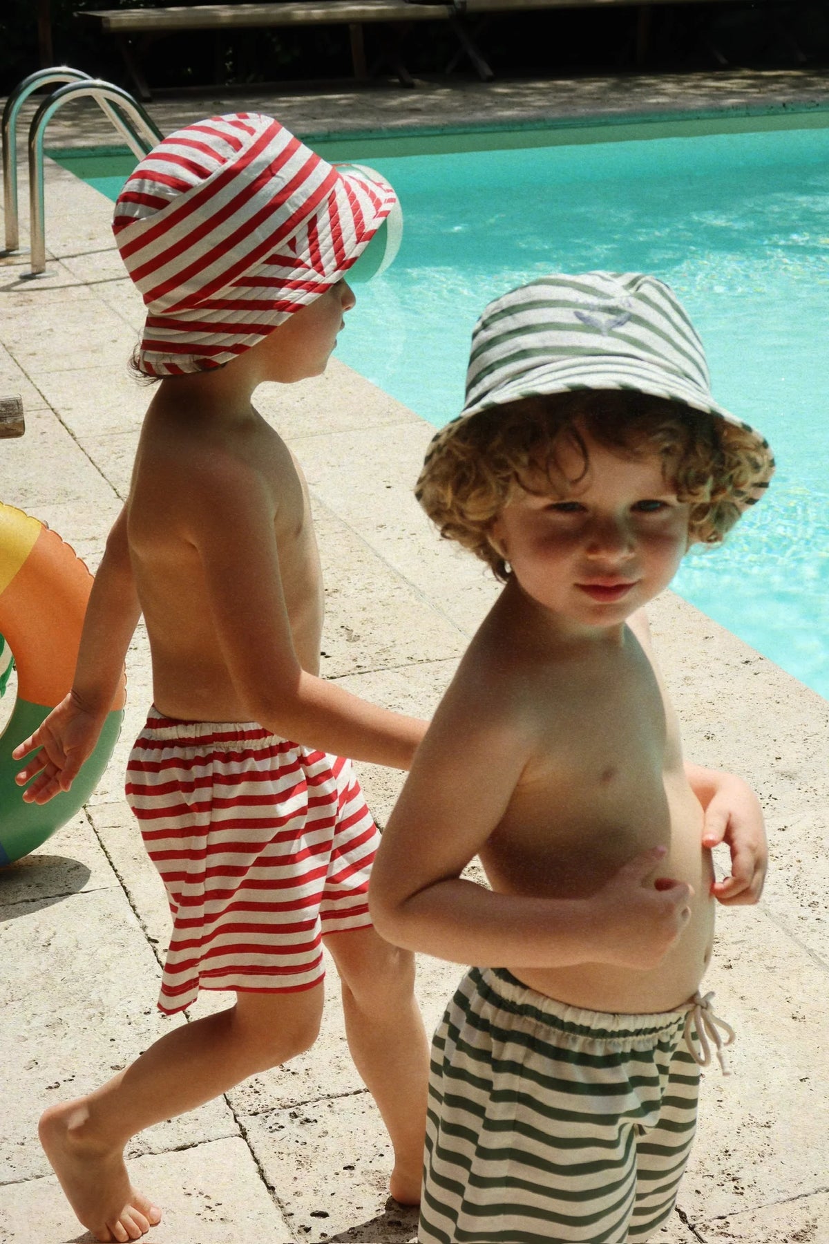 Konges Slojd/ASNOU BUCKET HAT GRS/バケットハット【12-18ヶ月/2-4歳】