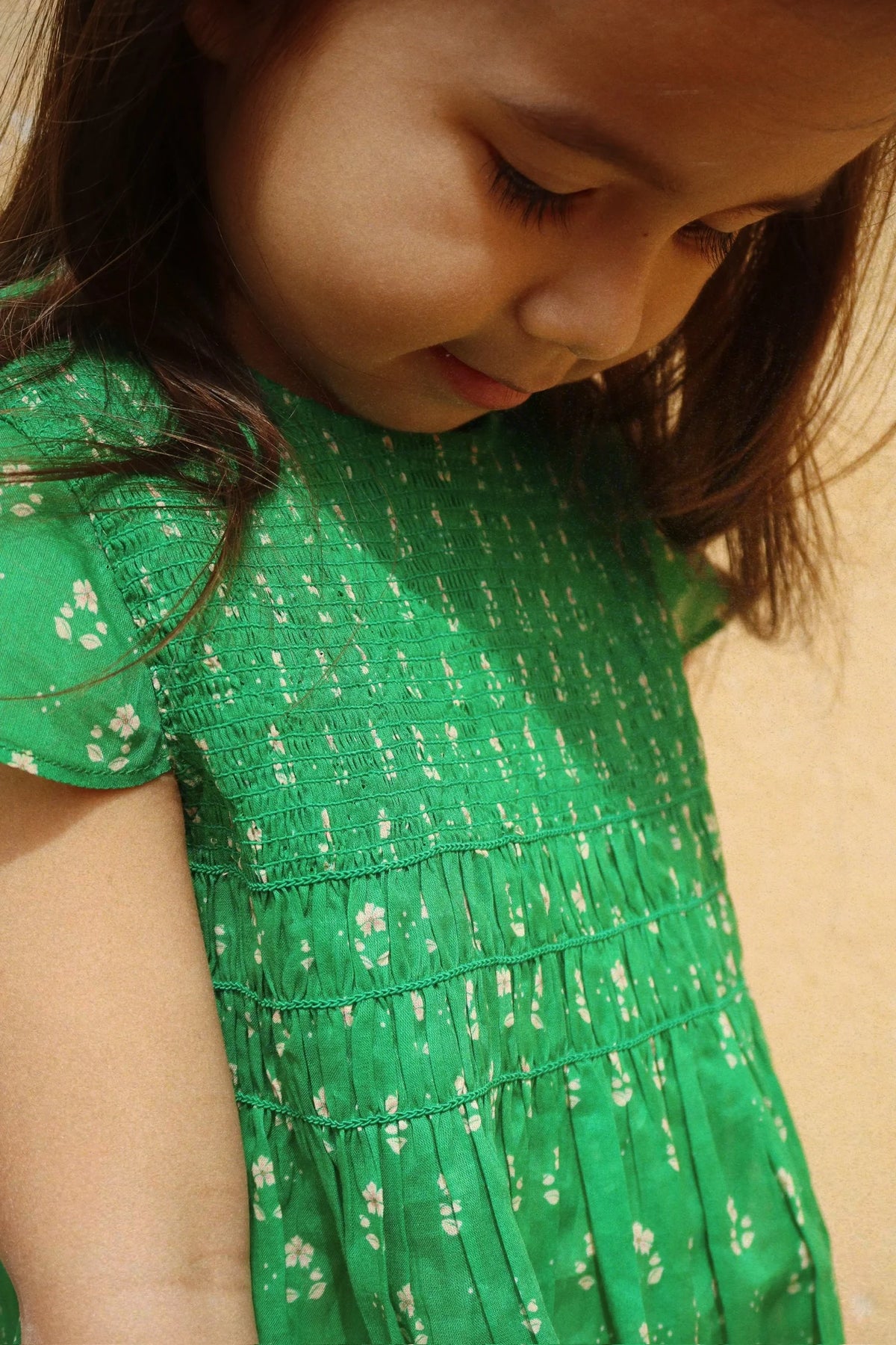Konges Slojd/CAMI SMOCK DRESS GOTS/ワンピース【18ヶ月/2歳/3歳/4歳】
