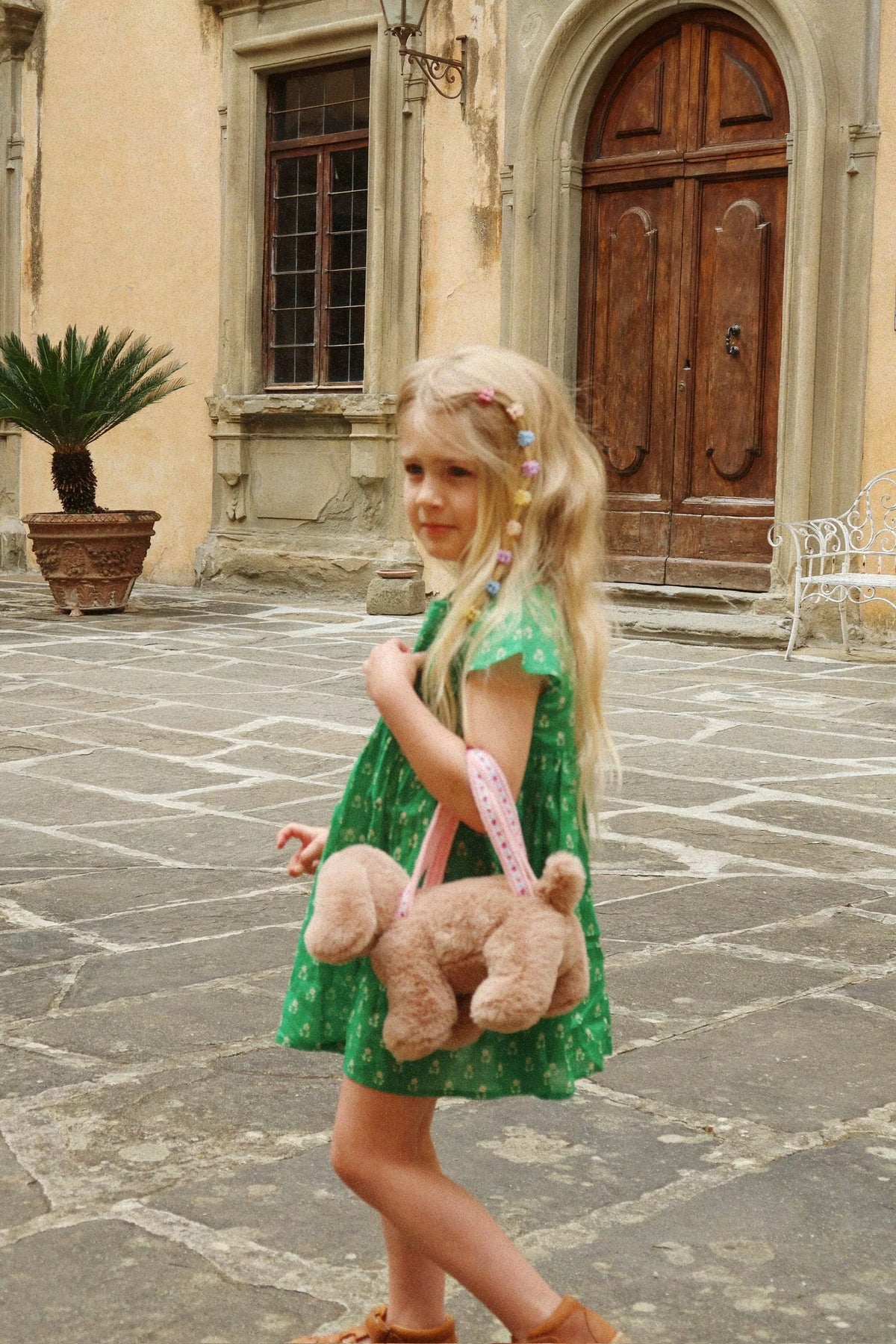 Konges Slojd/CAMI SMOCK DRESS GOTS/ワンピース【18ヶ月/2歳/3歳/4歳】