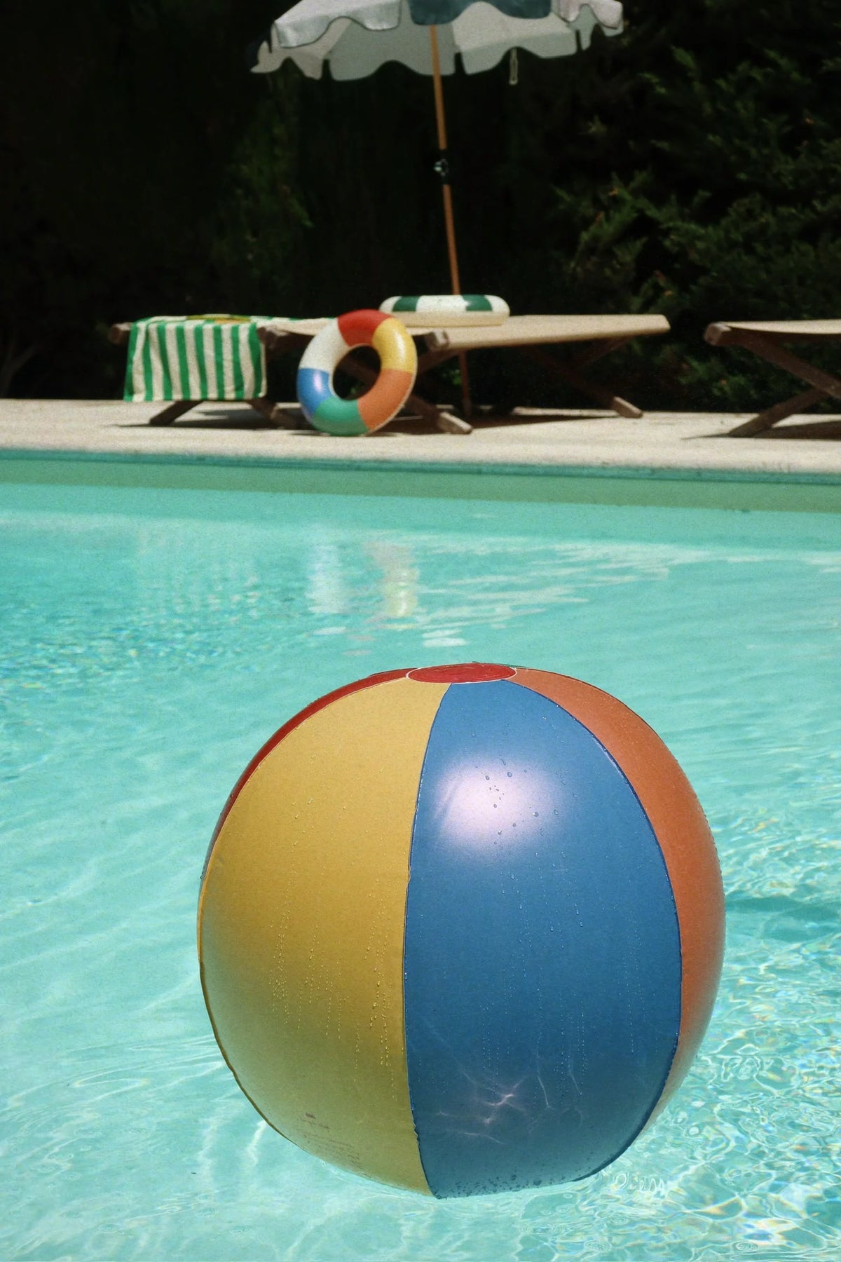 Konges Slojd/SWIM RING AND BEACH BALL SET/MULTI/浮き輪とビーチボールセット