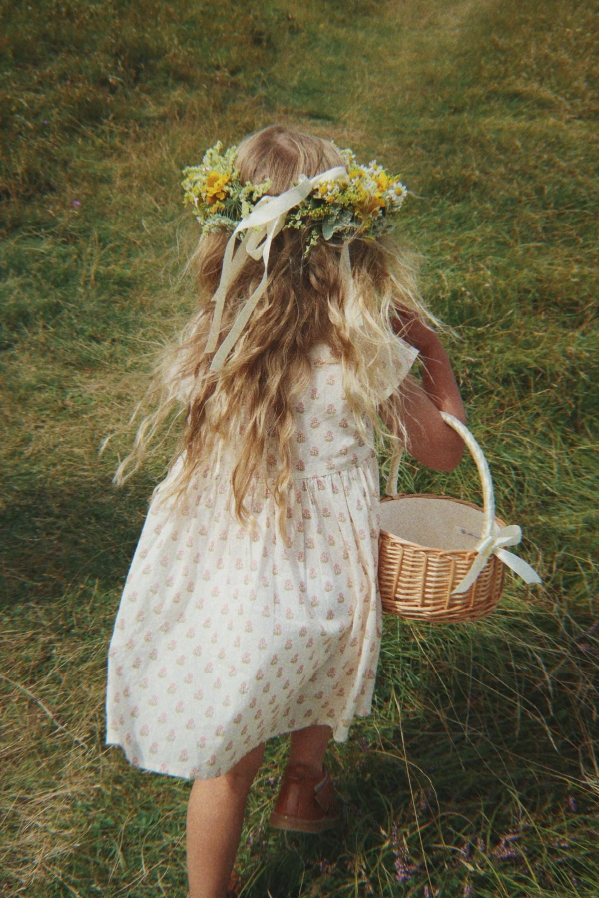 Konges Slojd/PACEY DRESS GOTS/CARTA FIORI/ドレス【2歳/3歳/4歳】