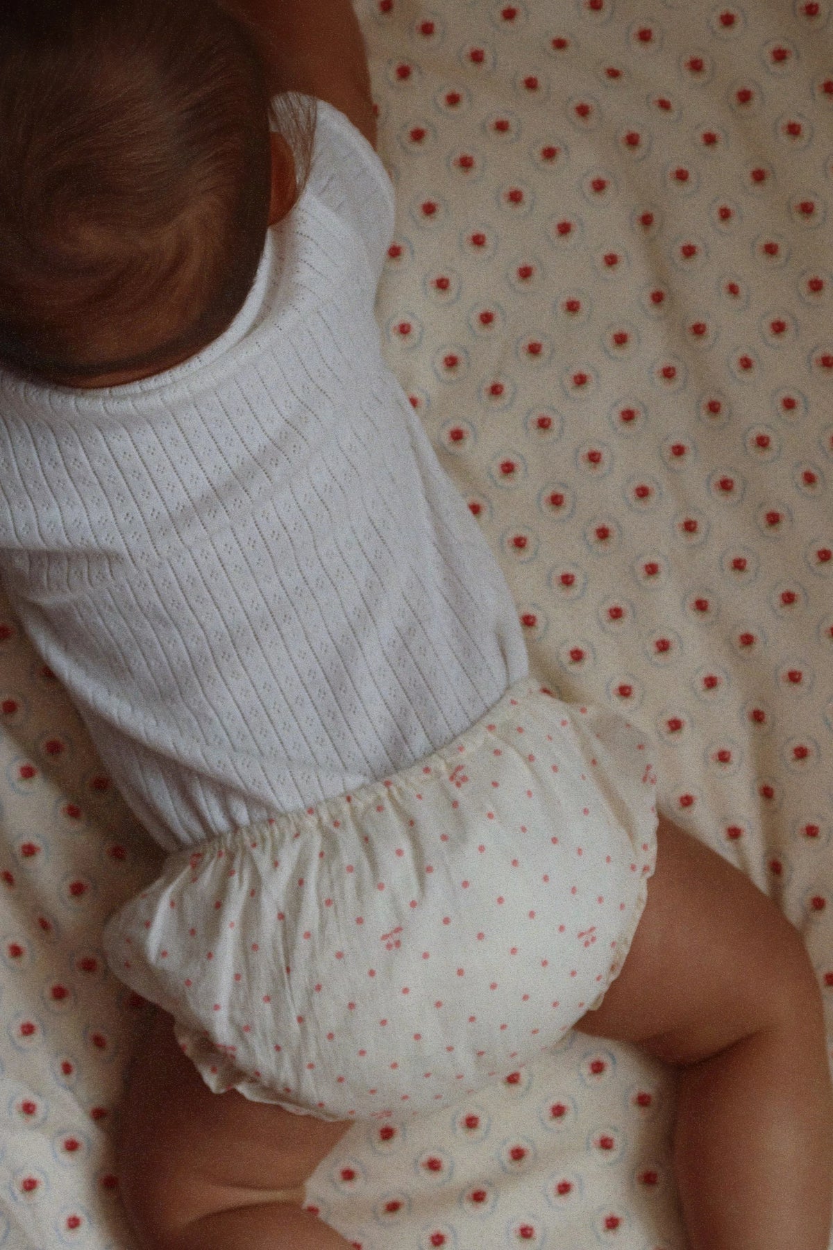 Konges Slojd/PACEY SET GOTS/CHERRY DOT/半袖トップス ＆ ブルマ【12ヶ月/18ヶ月】
