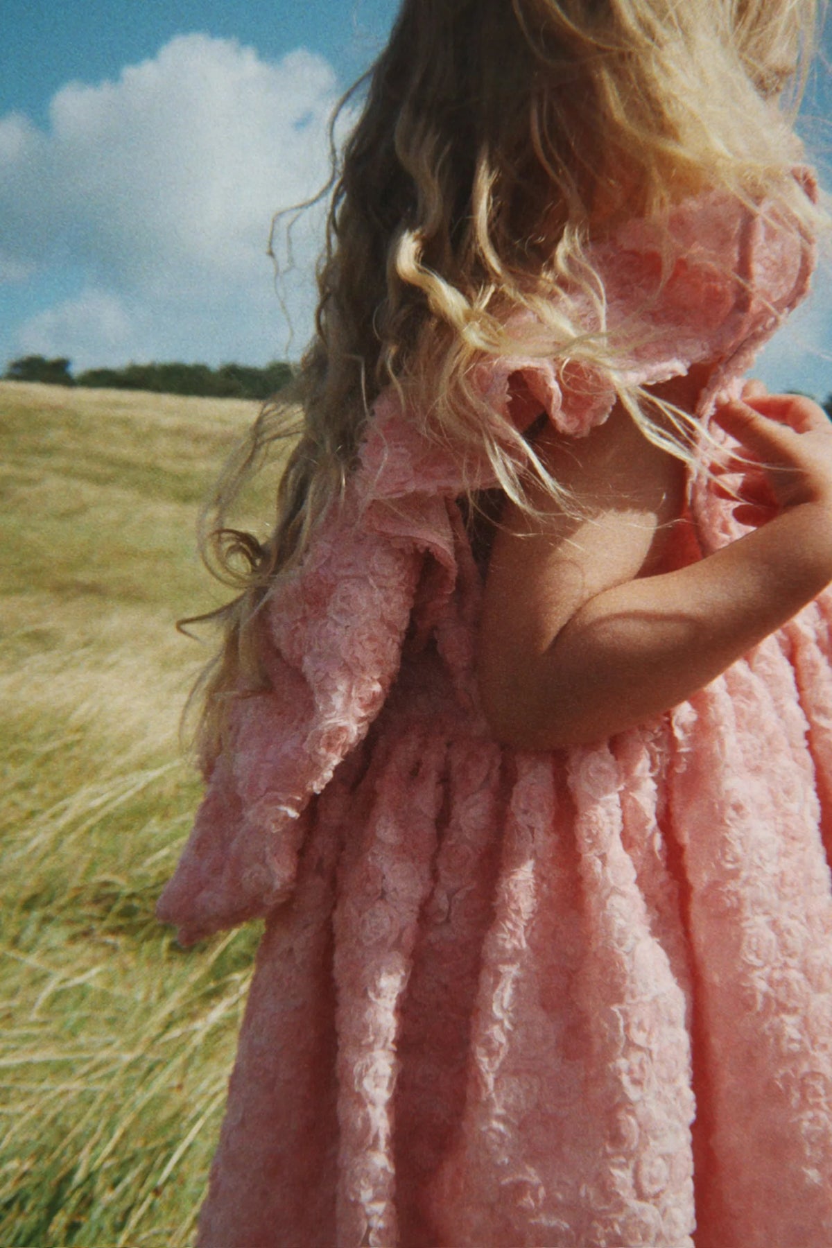 Konges Slojd/ALLY FLOWER DRESS/VEILED ROSE【2歳/3歳/4歳】