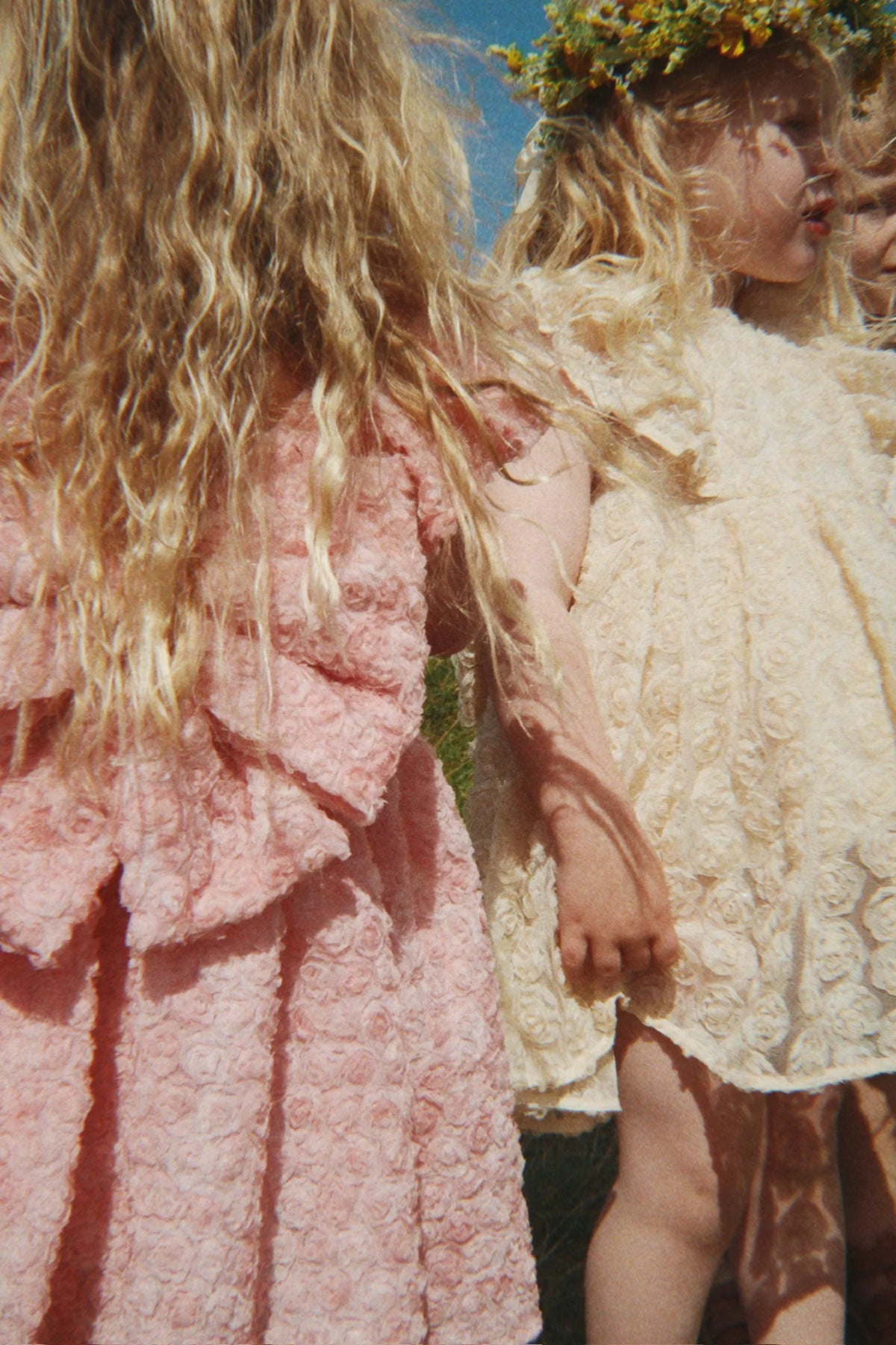 Konges Slojd/ALLY FLOWER DRESS/VEILED ROSE【2歳/3歳/4歳】