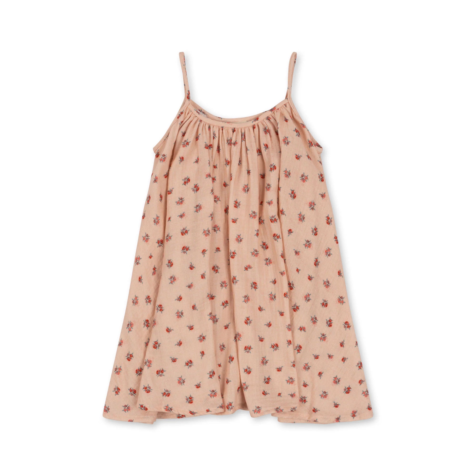Konges Slojd/ COCO STRAP DRESS/PEONIA PINK【18ヶ月～6歳】