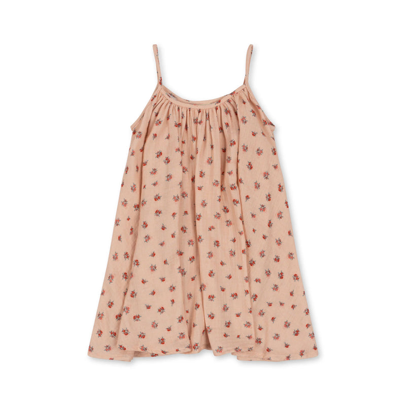 Konges Slojd/ COCO STRAP DRESS/PEONIA PINK【18ヶ月～6歳】