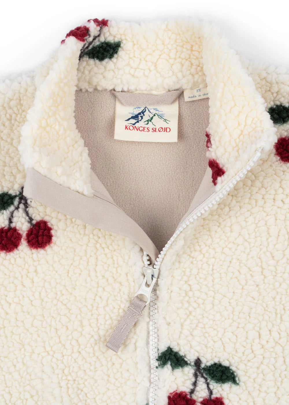 Konges Slojd/JODY TEDDY JACKET/チェリー柄ジャケット 【2歳/3歳/4歳】