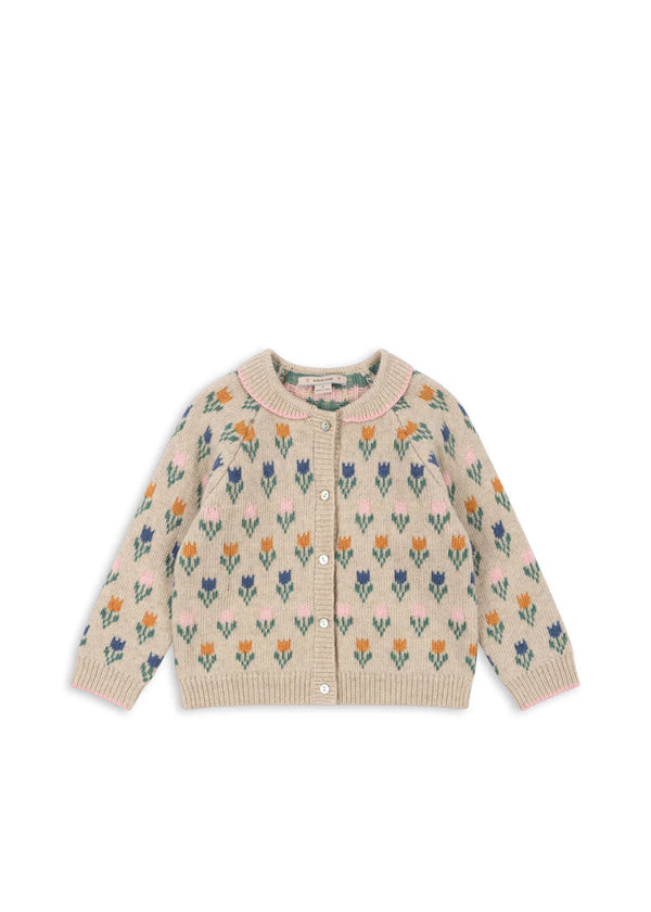 Konges Slojd/BELOU KNIT CARDIGAN/ ニットカーディガン【18ヶ月/2歳/3歳】