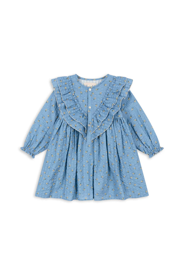 Konges Slojd/KIM FRILL DRESS/ ワンピース【18ヶ月/2歳/3歳】