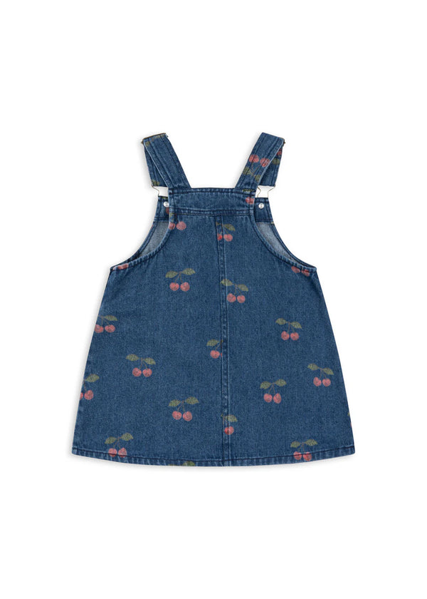 Konges Slojd/MAGOT OVERALL DRESS/デニムオーバーオールスカート 【2歳/3歳/4歳】