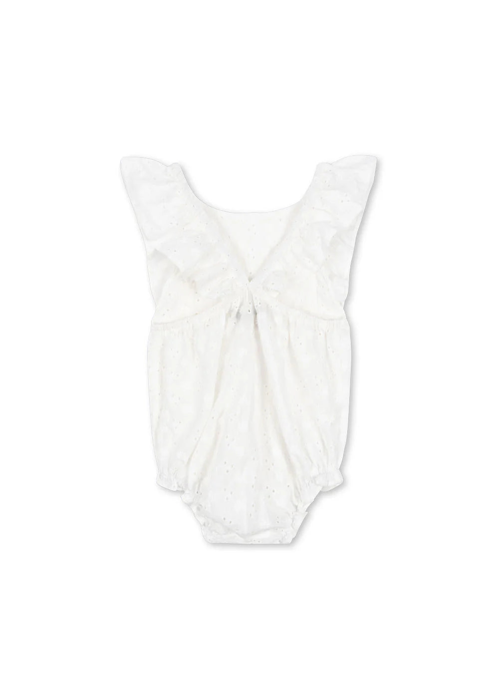 Konges Slojd/ LACEY ROMPER/ OPTIC WHITE【6ヶ月/12ヶ月】