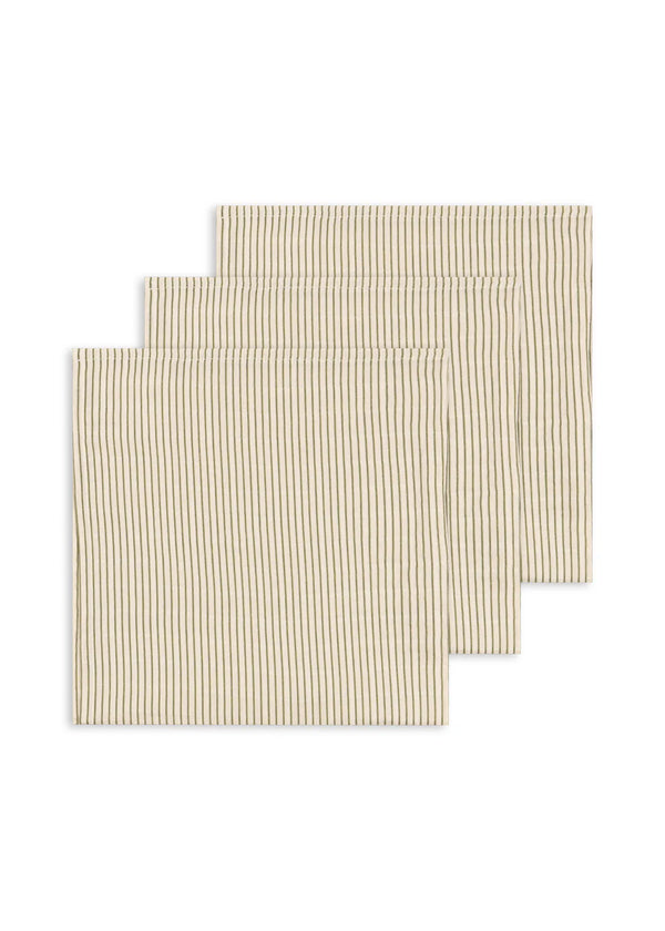 Konges Slojd/ 3 PACK MUSLIN CLOTH　モスリンクロス3枚セット 【2種】