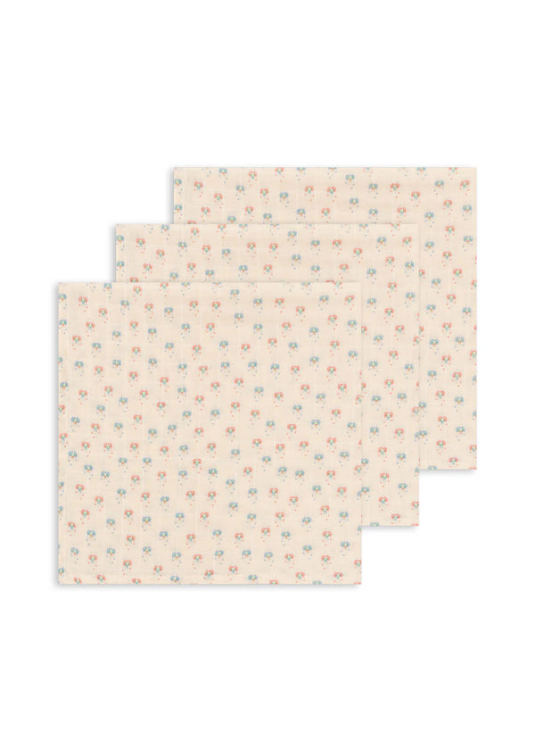 Konges Slojd/ 3 PACK MUSLIN CLOTH　モスリンクロス3枚セット 【2種】