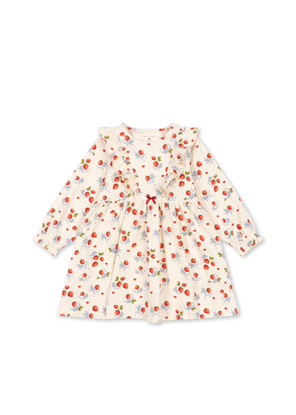 Konges Slojd/BASIC FRILL DRESS /MARMALADE【18ヶ月～4歳】