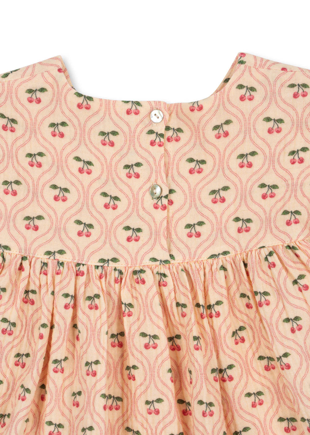 Konges Slojd/ COCO DRESS  /CHERRY PINK MOTIF【18ヶ月～4歳】