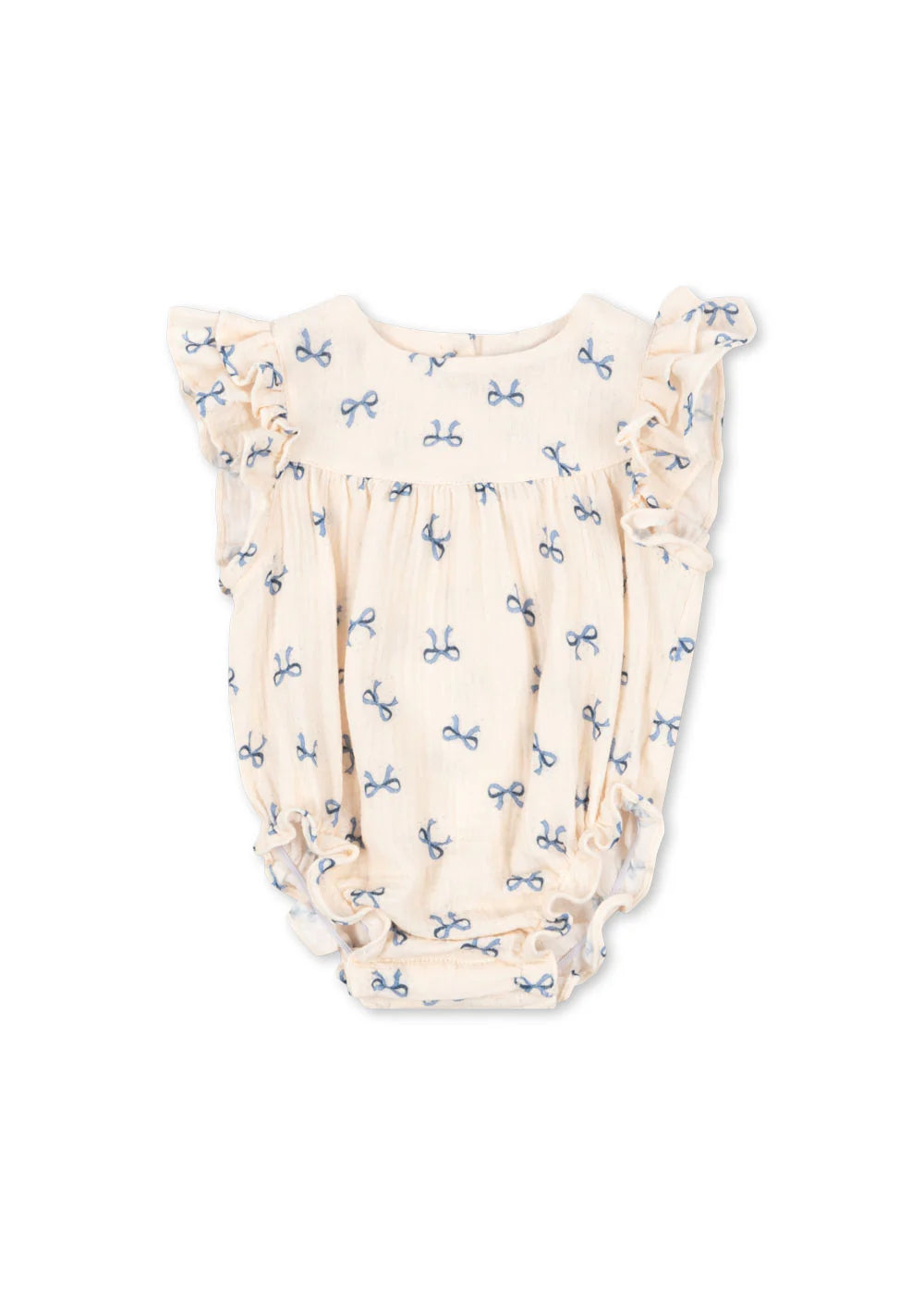 Konges Slojd/ COCO ROMPER  /BOW BLEU　ロンパース【9ヶ月/18ヶ月】
