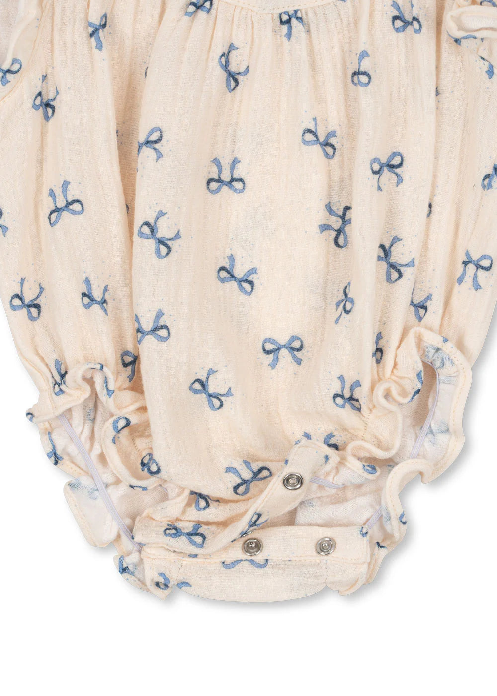 Konges Slojd/ COCO ROMPER  /BOW BLEU　ロンパース【9ヶ月/18ヶ月】