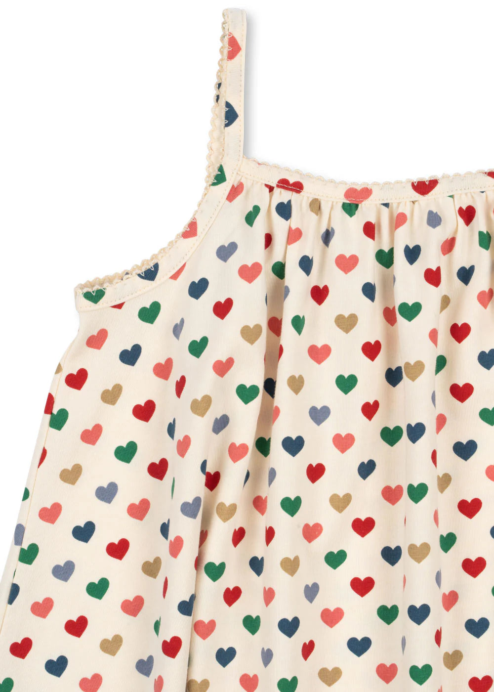 Konges Slojd/ BASIC STRAP DRESS/ COEUR COLOR【18ヶ月～4歳】