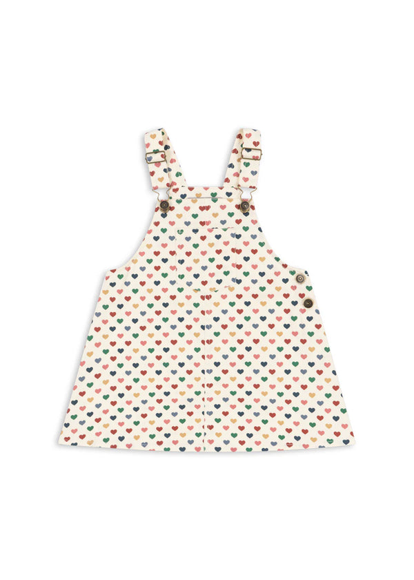 Konges Slojd/ FRANKIE OVERALL DRESS  /COEUR COLORE【18ヶ月～4歳】